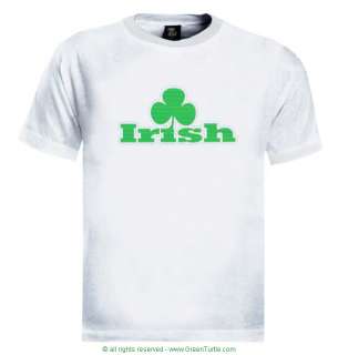 Irish Leaf T Shirt ireland dublin shamrock drinking  
