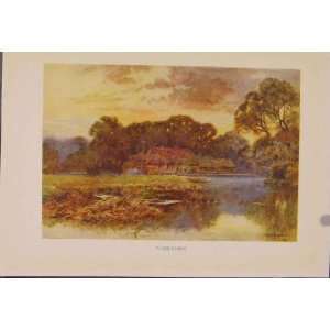   Painting By Haslehust Pangbourne English Country Print