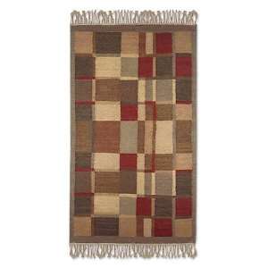 Wool rug, Puzzle (2.5x4)
