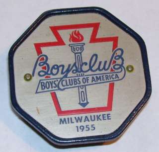 Rare Boys Club of America Paperweight Milwaukee 1955 WoW  