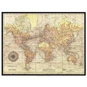  World Map II   Poster by Vision studio (25x19)