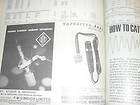 British, German (Neumann AKG Beyer) Microphone Guide 1968the 