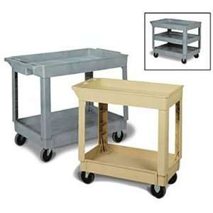 Continental Commercial 5805GY   Utility Cart w/ (2) 24 x 36 in Shelves 