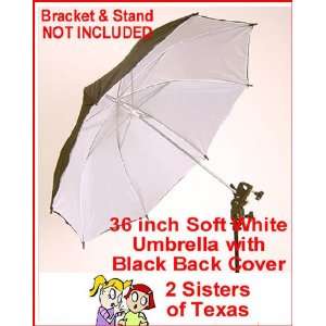  Photography Umbrella 36 White with Black Backing Camera 