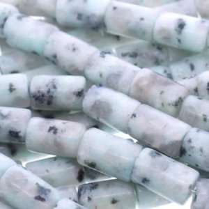 Jade  Tube Plain   12mm Height, 8mm Width, 2mm Hole, Sold by 16 Inch 