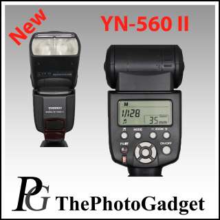   YN 560II Upgraded Flash for Nikon 7000D D5100D D5000D D3100 D3000 D90