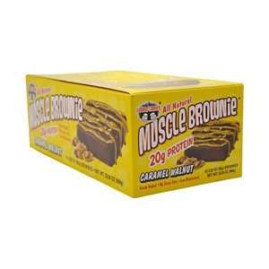   Muscle Brownie   Caramel Walnut   12 ea