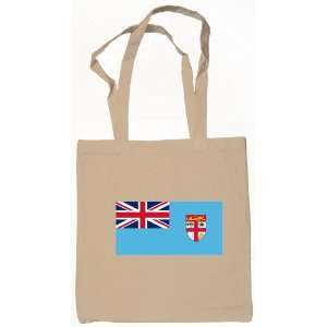 Fiji Flag Tote Bag Natural