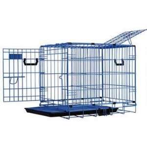 Dog Crates Pet Tek Dreamcrate Pro 100 Crate 19x12x15 Inches Blue 