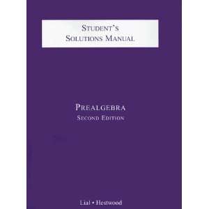  Prealgebra (9780321091451) Margaret L. Lial, Diana L 