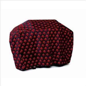   Long Cart Style Grill Cover in Chili Peppers 00570L