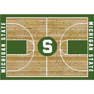  NCAA Home Court Rug   Michigan State Spartans