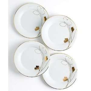  Charter Club Home Set of 4 Grand Buffet Gold Silhouette 
