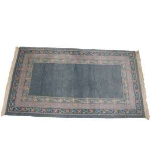 rug hand knotted in Indien, Nepal 3ft1x5ft2  Kitchen 
