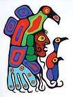 Authentic Norval Morrisseau Limited Edition Print Inner Self