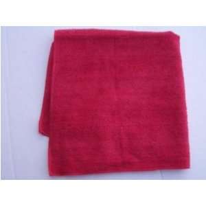   Red REAL CLEAN All Purpose Plush Microfiber Bargain Towel Automotive