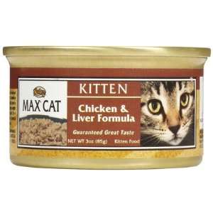  Nutro Max Kitten   Chicken & Liver   24 x 3 oz (Quantity 