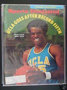 1970 Sports Illustrated UCLA Bruins Sidney Wicks College Basketball 