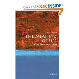  The Meaning of Life A Very Short Introduction 