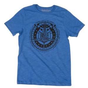  Troy Lee Club T Shirt Medium Blue Automotive
