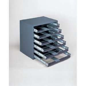  Easy Glide Slide Rack   Holds 6 Compartment Boxes