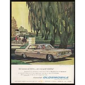  1962 Oldsmobile 98 Holiday Sports Sedan Print Ad (8011 