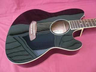 Ibanez Talman TCY10EBK Cutaway Acoustic Electric Guitar Features