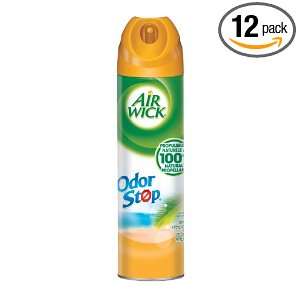  Air Wick Odor Stop, Island Paradise, 8 Ounce (Pack of 12 