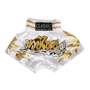  Classic Muay Thai Kickboxing shorts  CLS 007 Sports 