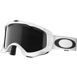 Oakley Twisted Polished White Adult Snow Snowmobile Goggles Eyewear w 