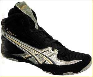 NEW Mens Asics Cael 3.0 Wrestling Shoes Black Gold  