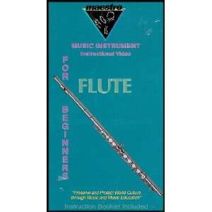 com Maestro Music Instrument Instrutional Video Flute for Beginners 