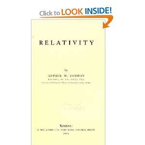  Relativity Arthur W. Arthur William Conway Books