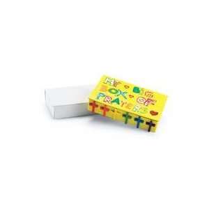 White Cardboard Pencil Boxes   Set of 12