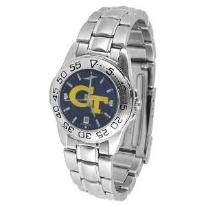 NCAA Georgia Tech Yellow Jackets Ladies Game Day Sports Watch with 
