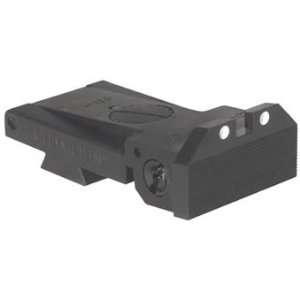 Adjustable Combat Sight with White Dots 
