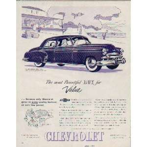 The most Beautiful BUY for Value   The 1949 Chevrolet Styleline De 