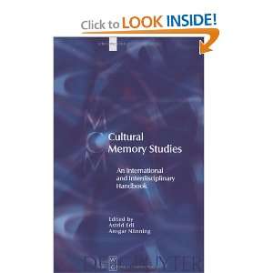  Cultural Memory Studies An International and Interdisciplinary 