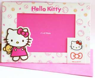sanrio Hello Kitty frame in 4×6 Photo Card Set #Pink  