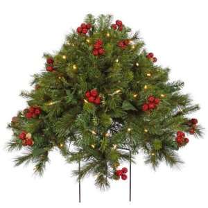  2 ft. x 3 ft. Christmas Bush   High Definition PE/PVC 