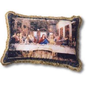  Leonardo Da Vincis Last Supper Wind Up Musical Pillow 