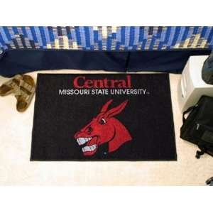 Central Missouri UCMO Mules Starter Rug/Carpet Welcome/Door Mat 