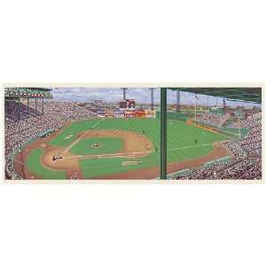  Good Sports Art Boston Braves Braves Field Panorama 