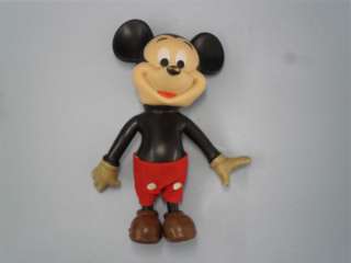 Used 1970s Plastic Mickey Mouse Doll  