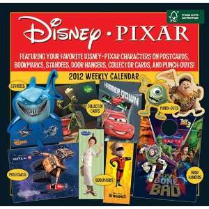  Pixar Weekly 2012 Desk Calendar