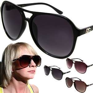   Fashion Aviator Sunglasses Celebrity Oversized Designer Style Shades