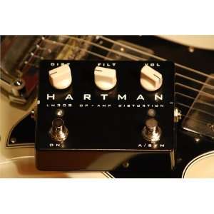  Hartman Electronics LM308 Op Amp Distortion Effect Pedal 