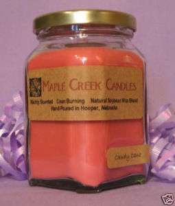 Maple Creek Candles CANDY CANE Sweet Peppermint  