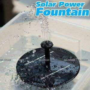 Solar Power Pump Water Floating for Pond Pool Fountain  