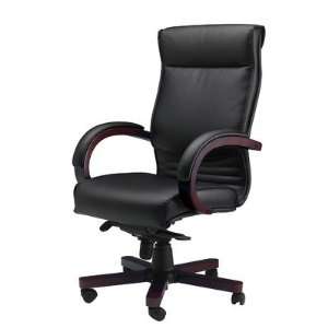 MLNCSMAH   Executive High Back Chair,28x29x47 50,Mahogany 